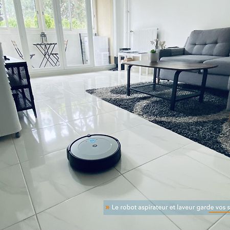 Appartement Parisien Neuf, Moderne Avec Une Grande Salon, 2 Chambres, 4 Lits, Parking Gratuit, 15Min De Paris Et 13 Min Aeroport Orly Vitry-sur-Seine Esterno foto