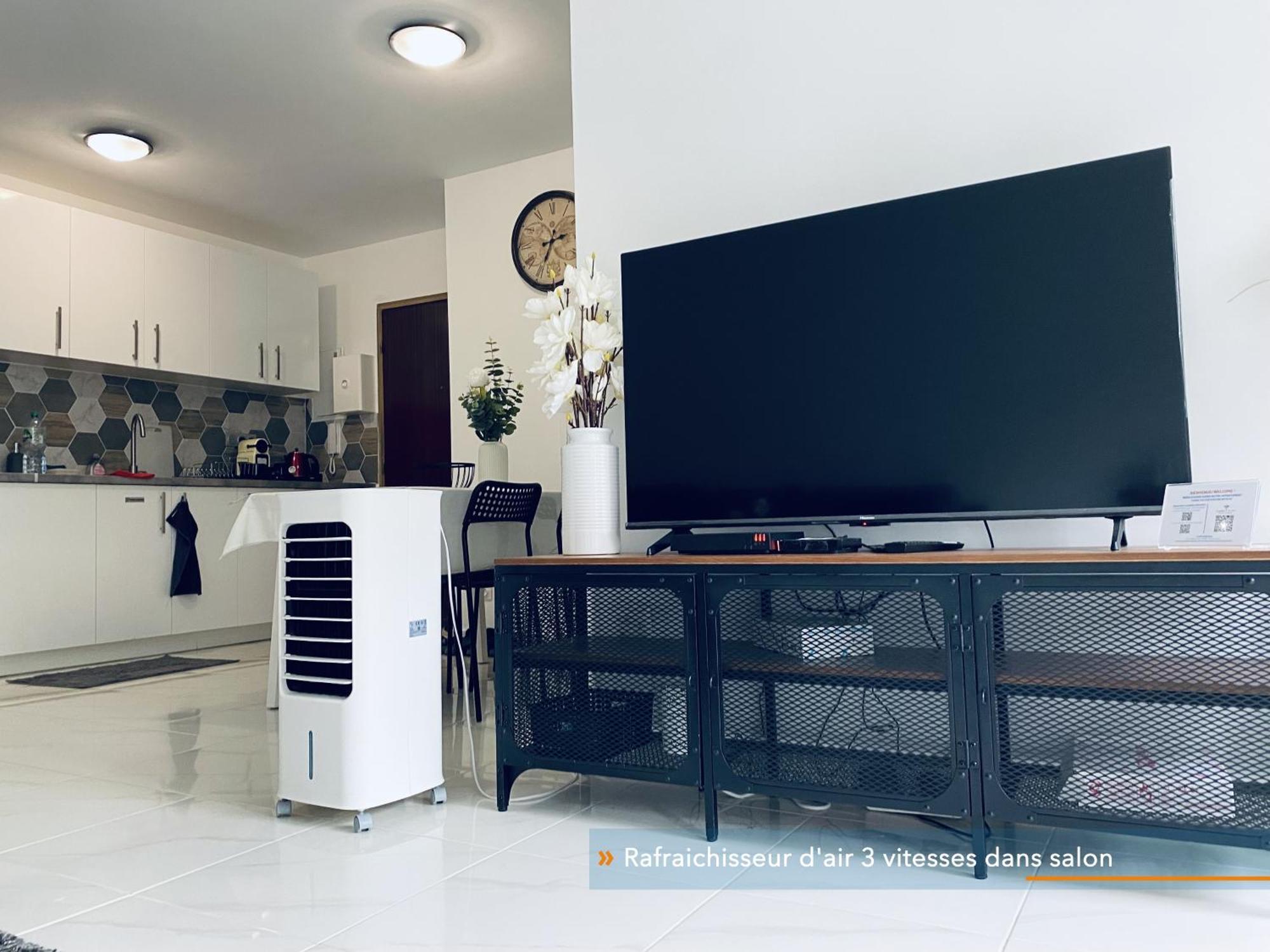 Appartement Parisien Neuf, Moderne Avec Une Grande Salon, 2 Chambres, 4 Lits, Parking Gratuit, 15Min De Paris Et 13 Min Aeroport Orly Vitry-sur-Seine Esterno foto