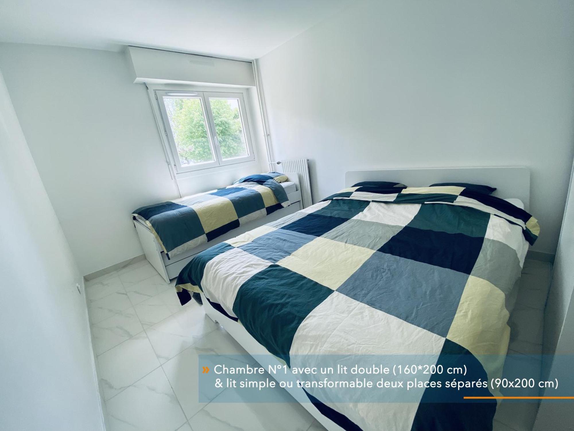 Appartement Parisien Neuf, Moderne Avec Une Grande Salon, 2 Chambres, 4 Lits, Parking Gratuit, 15Min De Paris Et 13 Min Aeroport Orly Vitry-sur-Seine Esterno foto