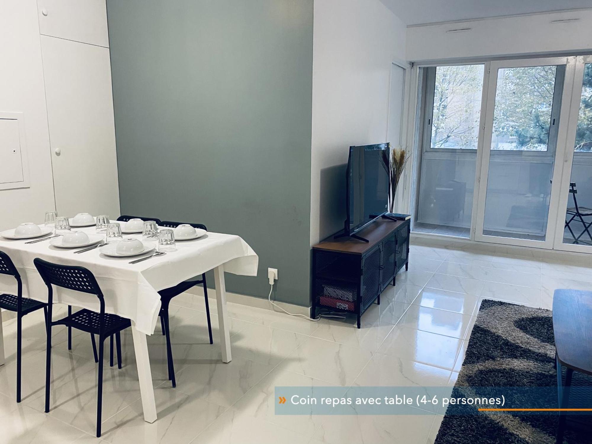 Appartement Parisien Neuf, Moderne Avec Une Grande Salon, 2 Chambres, 4 Lits, Parking Gratuit, 15Min De Paris Et 13 Min Aeroport Orly Vitry-sur-Seine Esterno foto