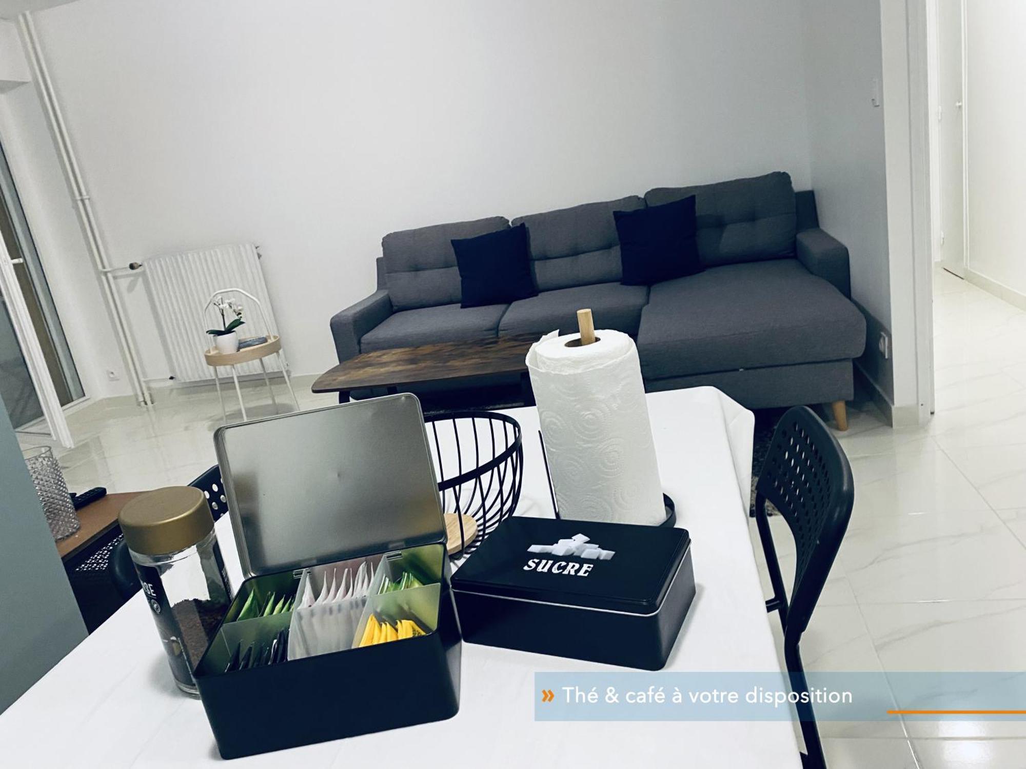 Appartement Parisien Neuf, Moderne Avec Une Grande Salon, 2 Chambres, 4 Lits, Parking Gratuit, 15Min De Paris Et 13 Min Aeroport Orly Vitry-sur-Seine Esterno foto